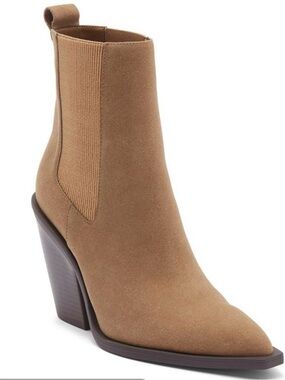 Abound Women’s Tan Suede Pointed Chelsea Boot